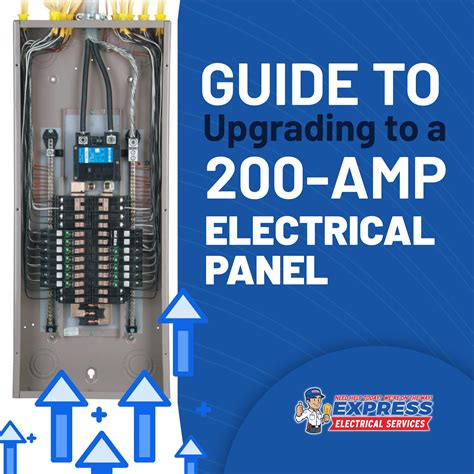 cost of replacing electrical panel box|cost to upgrade 200 amp service.